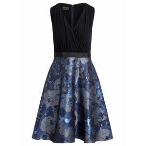 APART Kokteilové šaty  modrá / čierna