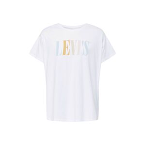 Levi's® Plus Tričko 'Perfect'  biela / svetlomodrá / žltá