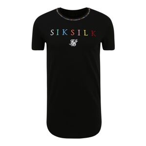 SikSilk Tričko  čierna / zmiešané farby