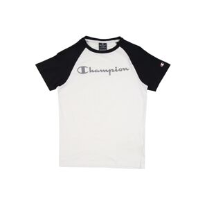 Champion Authentic Athletic Apparel Tričko 'Crewneck T-Shirt'  biela