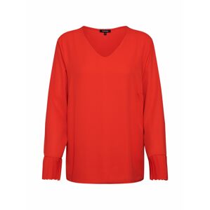 MORE & MORE Blúzka 'Pleated Blouse Shirt'  broskyňová / oranžovo červená