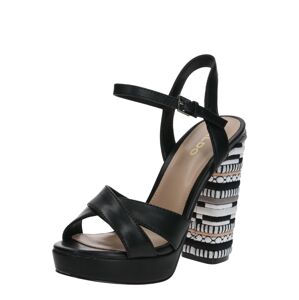 ALDO Remienkové sandále 'VELLANVRANE'  zmiešané farby / čierna