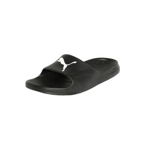 PUMA Plážové / kúpacie topánky 'Divecat'  čierna / biela