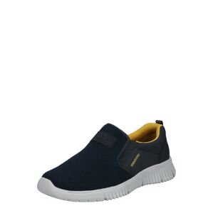 RIEKER Slip-on obuv  žltá / námornícka modrá