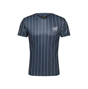 BURTON MENSWEAR LONDON Tričko 'Navy Pinstripe T-Shirt in'  námornícka modrá