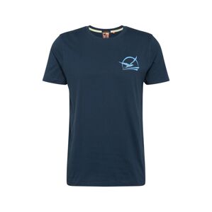Hailys Men Tričko 'Sunset'  námornícka modrá