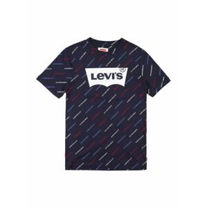 LEVI'S Tričko  červená / biela / námornícka modrá / modrá