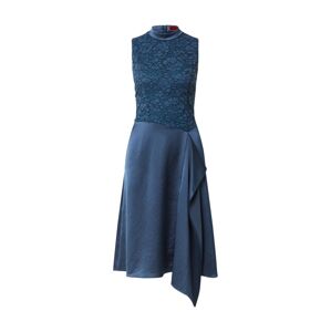 HUGO Kokteilové šaty 'Kisini-1'  modrá