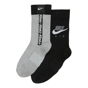 Nike Sportswear Ponožky  čierna / sivá