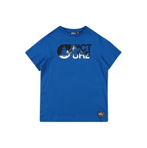 Picture Organic Clothing Funkčné tričko 'BASEMENT'  biela / námornícka modrá / čierna / antracitová