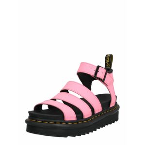Dr. Martens Remienkové sandále 'Blaire'  čierna / ružová