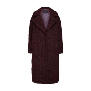 Herrlicher Prechodný kabát 'Tabby Fake Fur'  fialová