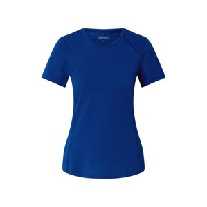 ESPRIT SPORT Funkčné tričko 'edry'  biela / modrá