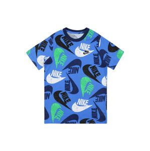 Nike Sportswear Tričko 'Marker'  modrá / čierna / biela / mätová