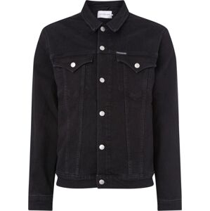 Calvin Klein Jeans Prechodná bunda 'FOUNDATION'  čierny denim