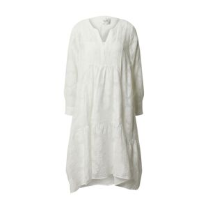 SECOND FEMALE Šaty 'Mila LS Midi Dress'  biela