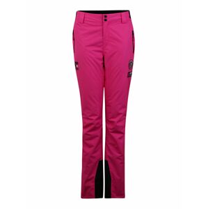 Superdry Snow Športové nohavice  čierna / ružová