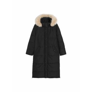 MANGO Zimný kabát 'Aura'  čierna