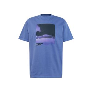 Carhartt WIP Tričko  čierna / sivá / dymovo modrá