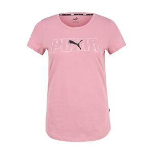 PUMA Funkčné tričko  ružová / biela / čierna