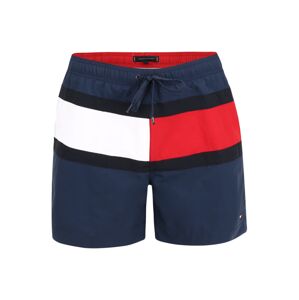 Tommy Hilfiger Underwear Plavecké šortky  námornícka modrá / biela / červená / čierna