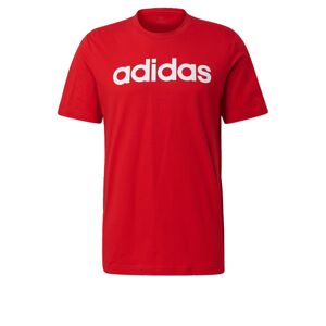 ADIDAS Athletics Funkčné tričko  červená / biela