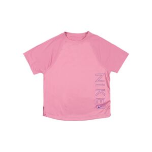 NIKE Funkčné tričko  ružová / modrá