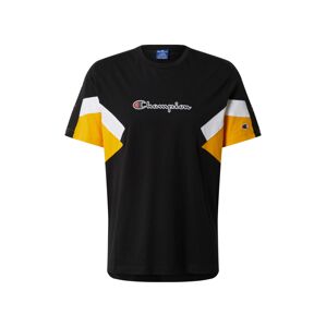 Champion Authentic Athletic Apparel Tričko  čierna / zlatá žltá / biela / červená / tmavomodrá