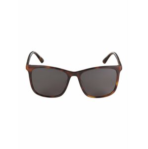 McQ Alexander McQueen Slnečné okuliare 'MQ0182SK-001 56 Sunglass UNISEX ACETATE'  hnedá / čierna