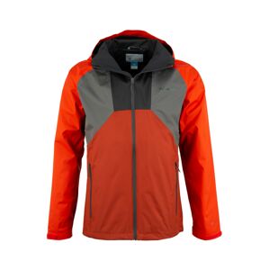 COLUMBIA Športová bunda  sivá / červená / antracitová
