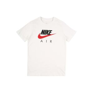 Nike Sportswear Tričko 'Air FA20 1'  biela / čierna / červená