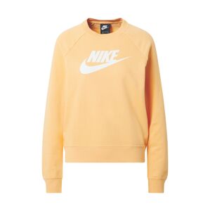 Nike Sportswear Mikina  oranžová / biela
