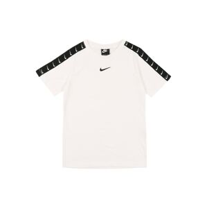 Nike Sportswear Tričko  biela / čierna