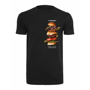 Mister Tee Tričko 'A Burger'  čierna
