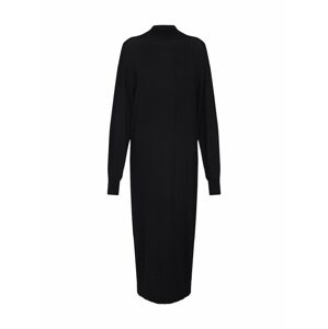 EDITED Pletené šaty 'Idoia'  čierna