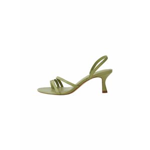 MANGO Remienkové sandále 'Loma'  trávovo zelená