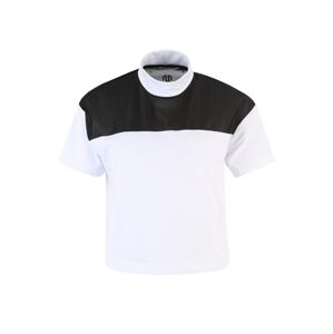 MOROTAI Funkčné tričko 'NAKA WB Mesh Tee'  čierna / biela