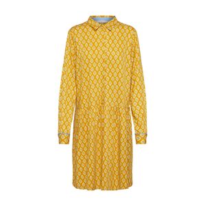 NÜMPH Košeľové šaty 'NUAILANI'  oranžová / žltá