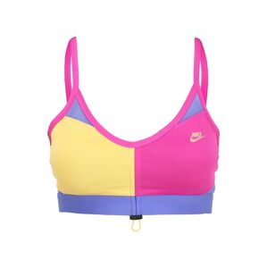 Nike Sportswear Podprsenka 'INDY ICN CLASH'  ružová / horčicová / fialová