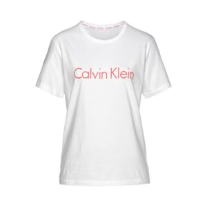 Calvin Klein Underwear Tričká na spanie  biela / červená