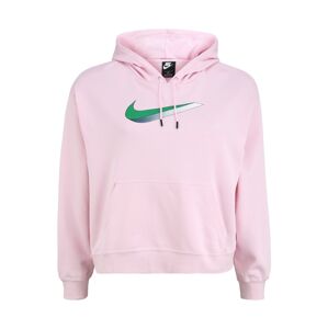 Nike Sportswear Mikina  svetloružová / zelená