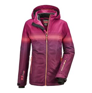 KILLTEC Športová bunda 'Glenshee'  slivková / ružová / tmavoružová