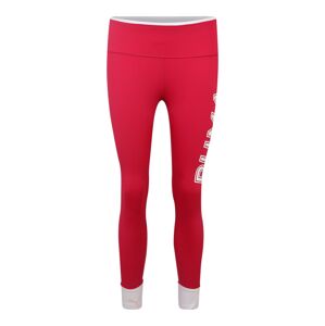 PUMA Športové nohavice 'Modern Sports Fold up Legging'  biela / ružová
