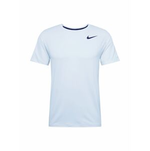 NIKE Funkčné tričko 'Nike Pro'  čierna / biela