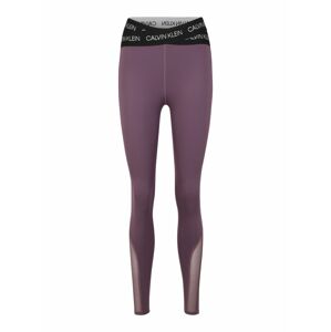 Calvin Klein Performance Športové nohavice  fialová
