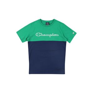 Champion Authentic Athletic Apparel Tričko  biela / zelená / modrá