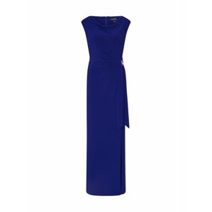 Lauren Ralph Lauren Večerné šaty 'SHAYLA-CAP SLEEVE-EVENING DRESS'  modrá