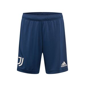 ADIDAS PERFORMANCE Športové nohavice 'Juve'  modrá / biela