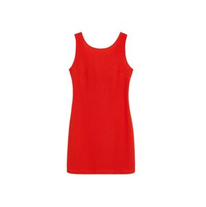 MANGO Kokteilové šaty  červená
