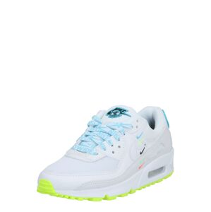 Nike Sportswear Nízke tenisky 'Air Max 90'  biela / svetlomodrá